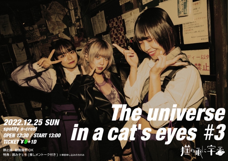 「The universe in a cat's eyes」#3