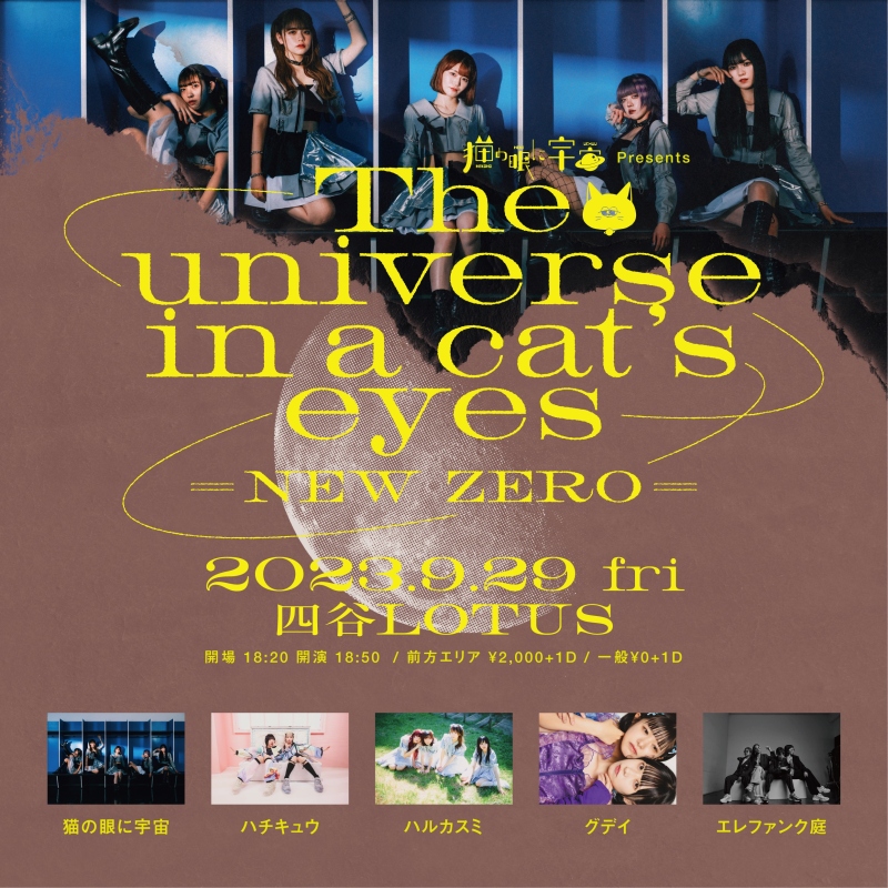 猫の眼に宇宙 Presents 『The universe in a cat's eyes』 　(＝NEW ZERO＝）